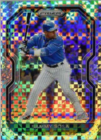 Sammy Sosa [Power Plaid Prizm] #146