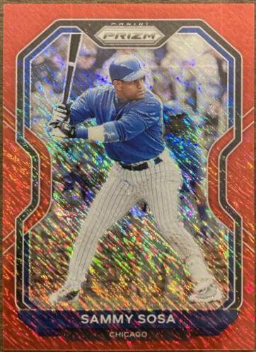 Sammy Sosa [Red Shimmer Prizm] #146