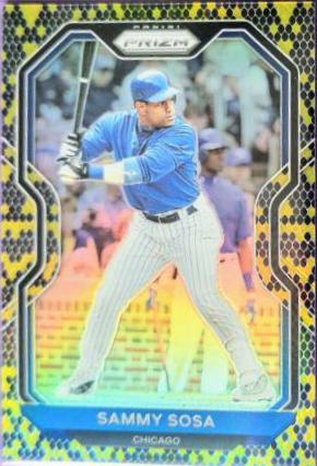 Sammy Sosa [Snake Skin Prizm] #146