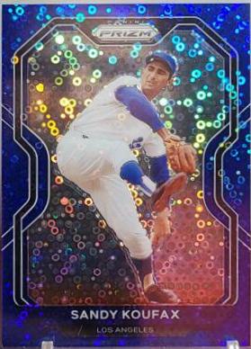 Sandy Koufax [Blue Donut Circles Prizm] #241