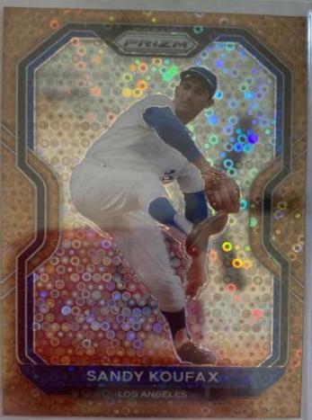 Sandy Koufax [Bronze Donut Circles Prizm] #241