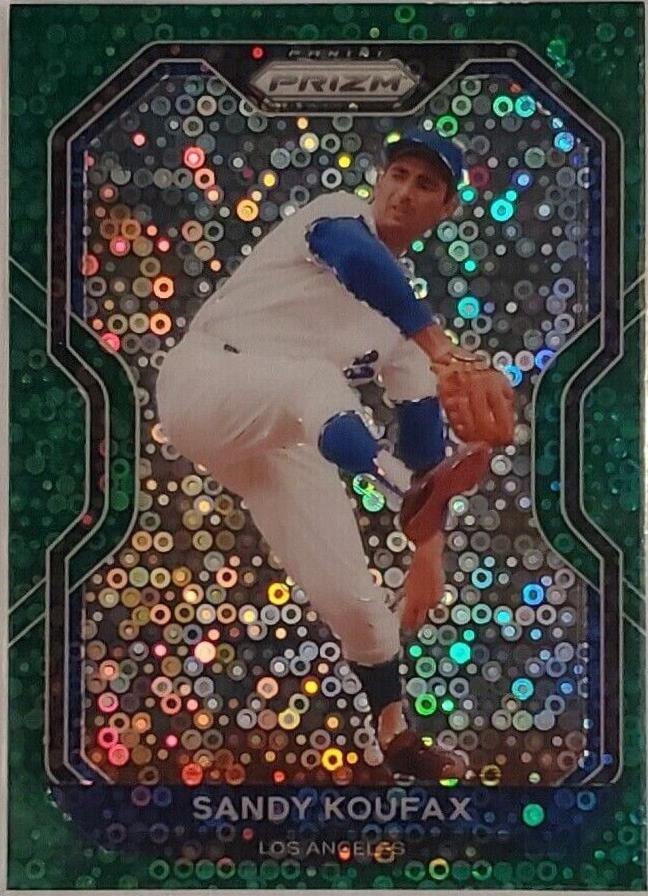 Sandy Koufax [Green Donut Circles Prizm] #241