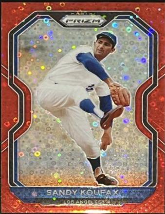 Sandy Koufax [Red Donut Circles Prizm] #241
