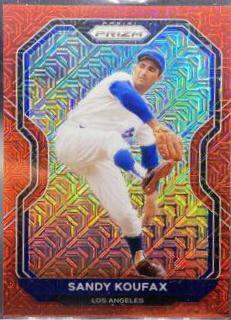 Sandy Koufax [Red Mojo Prizm] #241