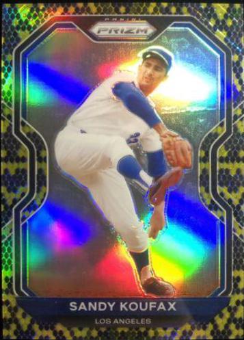 Sandy Koufax [Snake Skin Prizm] #241