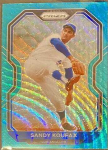 Sandy Koufax [Teal Wave Prizm] #241