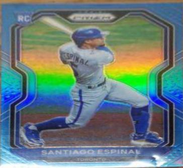 Santiago Espinal [Carolina Blue Prizm] #72