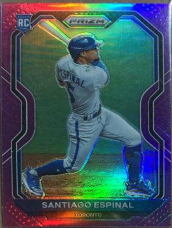 Santiago Espinal [Purple Prizm] #72