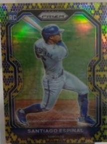 Santiago Espinal [Snake Skin Prizm] #72