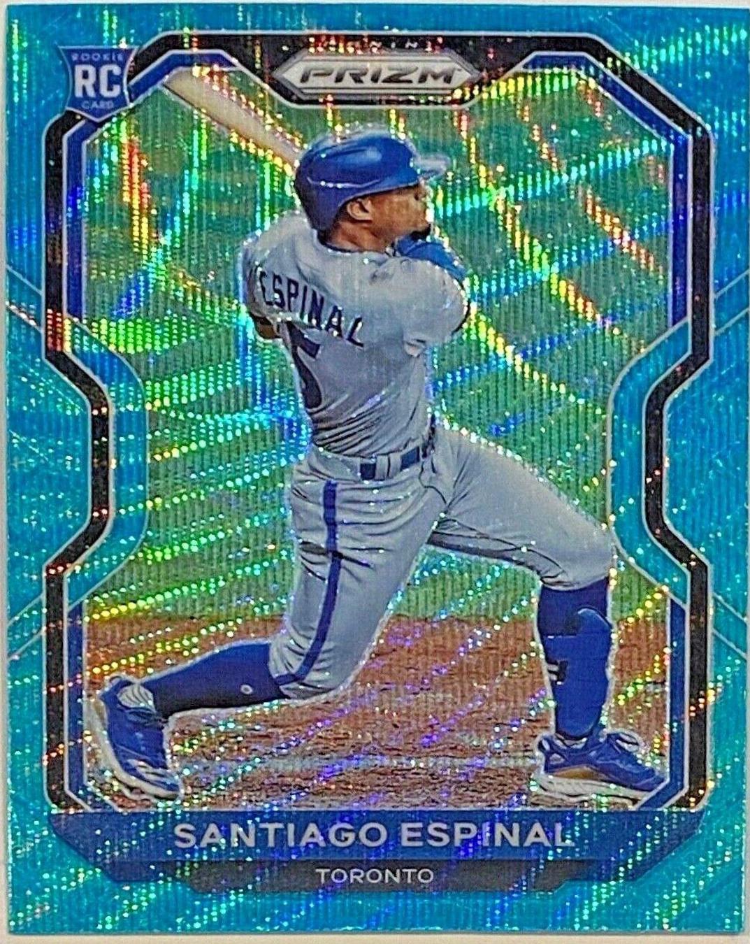 Santiago Espinal [Teal Wave Prizm] #72