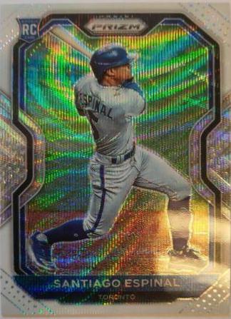 Santiago Espinal [White Wave Prizm] #72