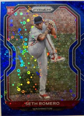 Seth Romero [Blue Donut Circles Prizm] #227