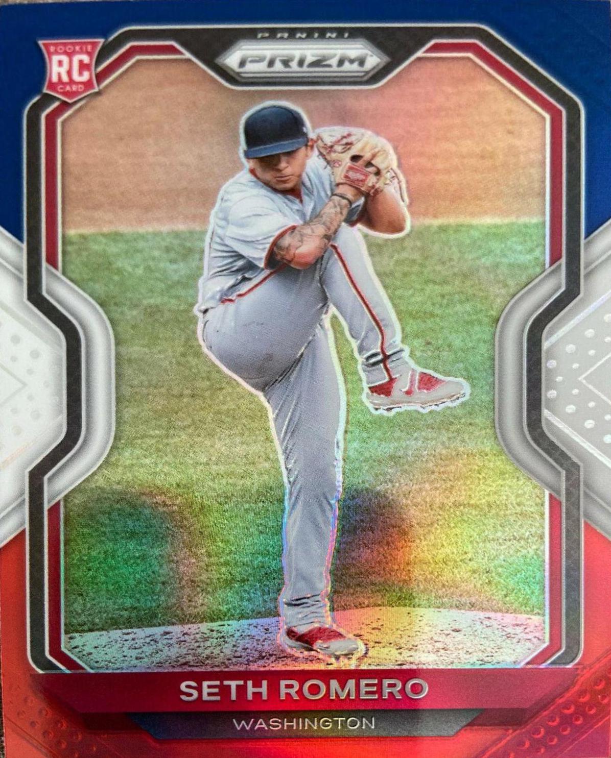 Seth Romero [Red, White, and Blue Prizm] #227
