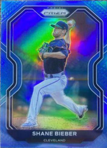 Shane Bieber [Carolina Blue Prizm] #166