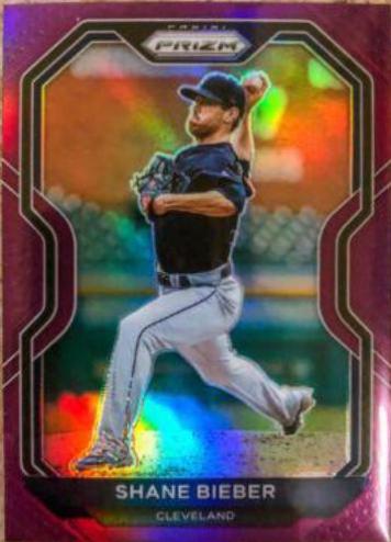 Shane Bieber [Purple Prizm] #166