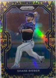 Shane Bieber [Snake Skin Prizm] #166