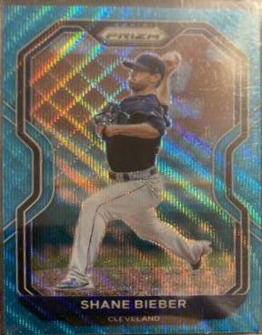 Shane Bieber [Teal Wave Prizm] #166