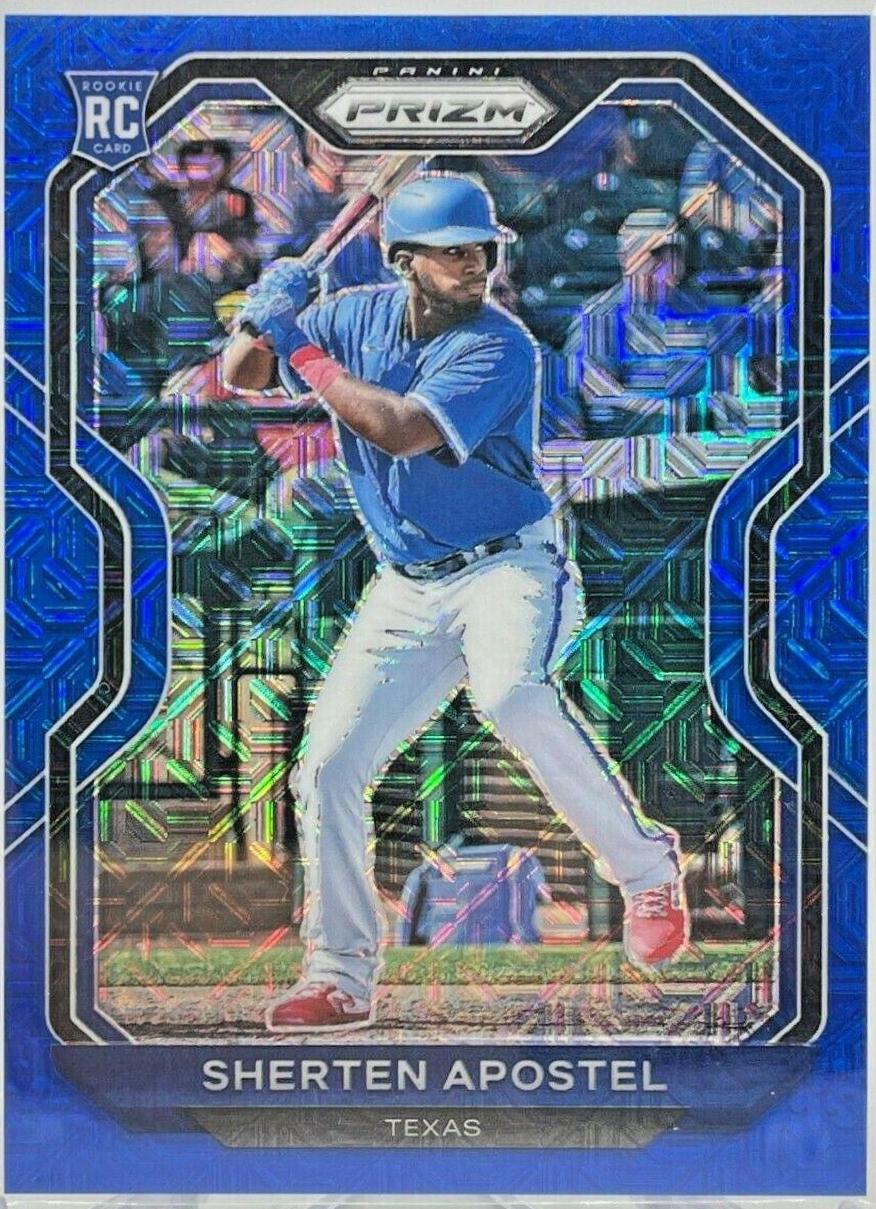 Sherten Apostel [Blue Mojo Prizm] #110