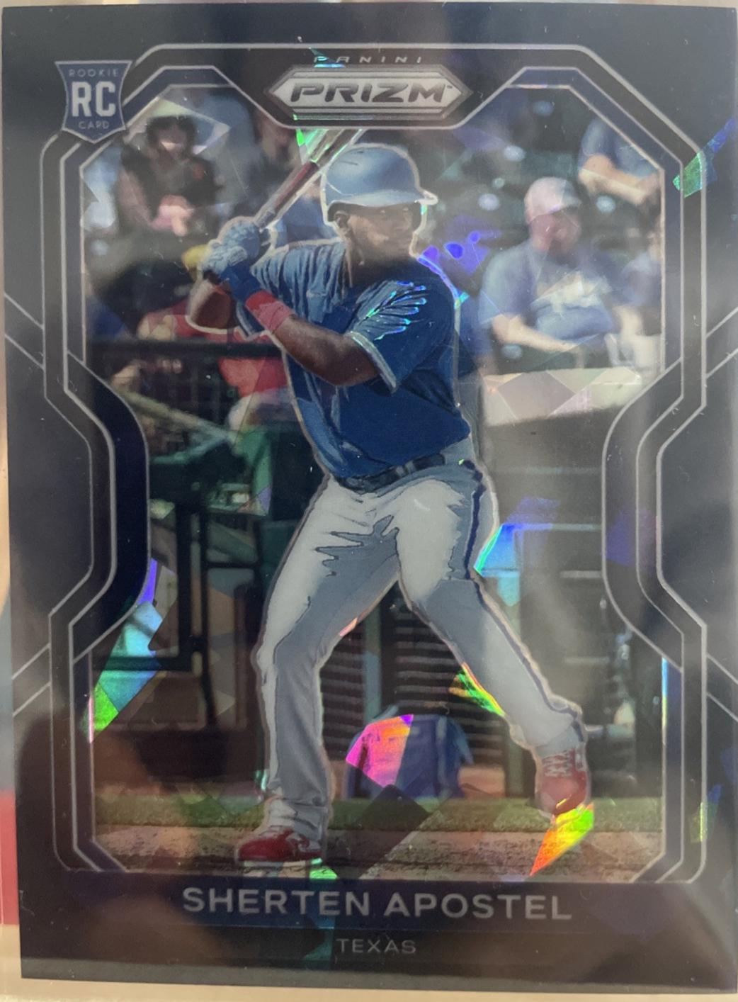 Sherten Apostel [Navy Blue Cracked Ice Prizm] #110