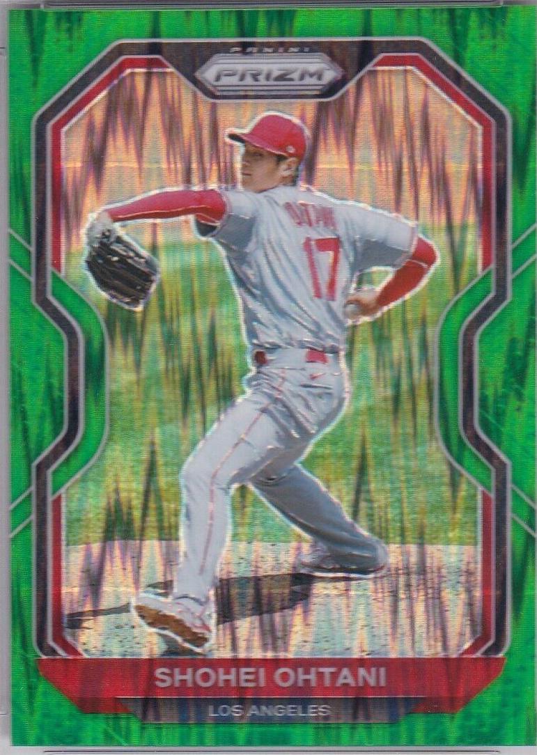 Shohei Ohtani [Forest Green Flash Prizm] #183