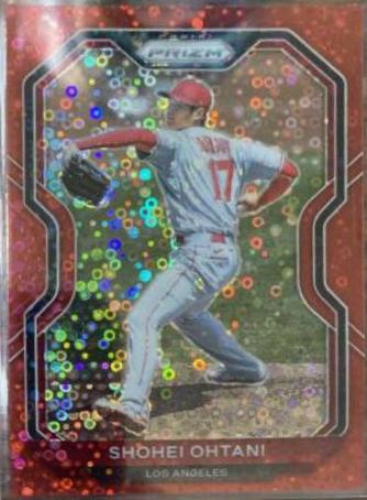 Shohei Ohtani [Red Donut Circles Prizm] #183