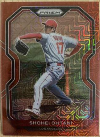 Shohei Ohtani [Red Mojo Prizm] #183