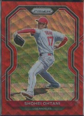 Shohei Ohtani [Red Wave Prizm] #183
