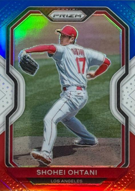 Shohei Ohtani [Red, White, and Blue Prizm] #183