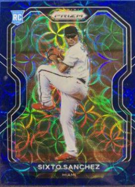 Sixto Sanchez [Navy Blue Kaleidoscope Prizm] #86
