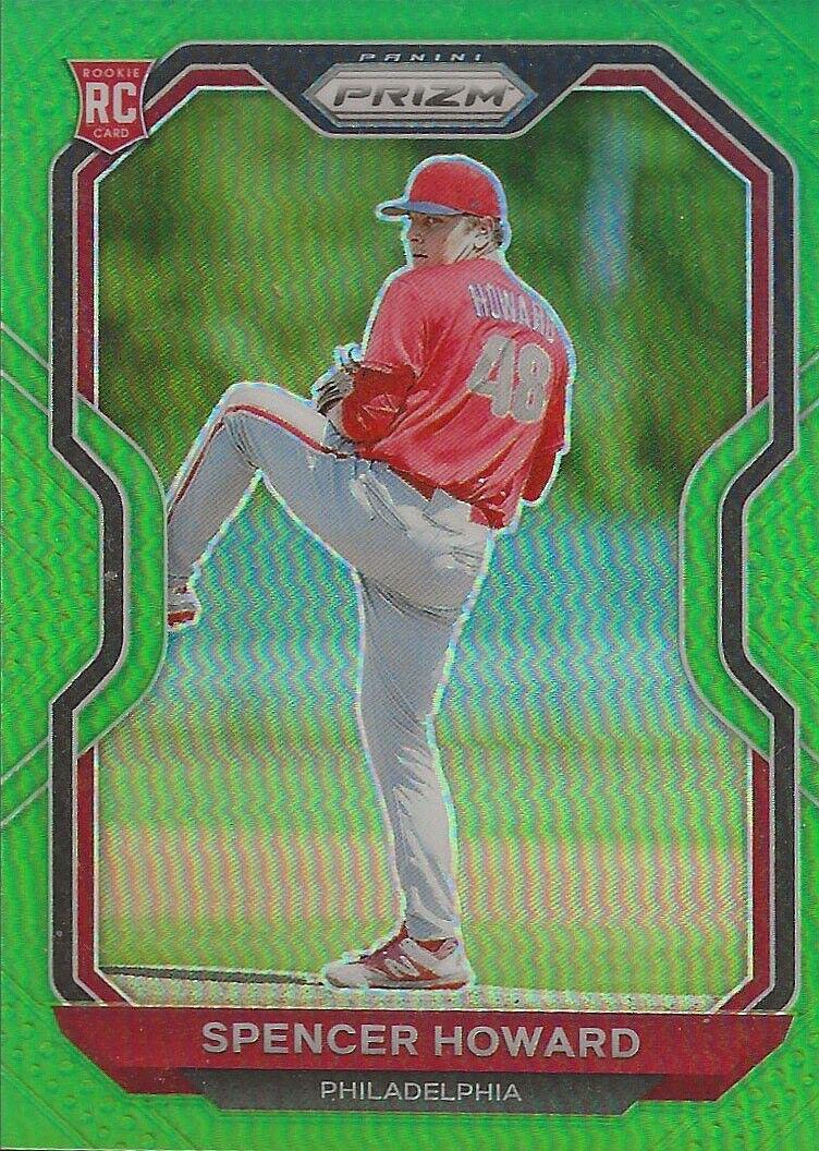 Spencer Howard [Lime Green Prizm] #66