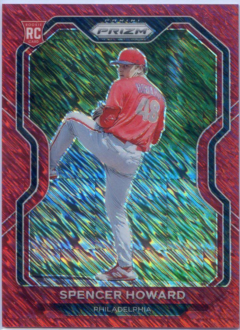 Spencer Howard [Red Shimmer Prizm] #66
