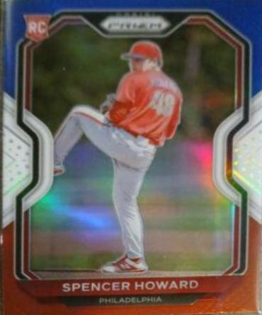 Spencer Howard [Red, White, and Blue Prizm] #66