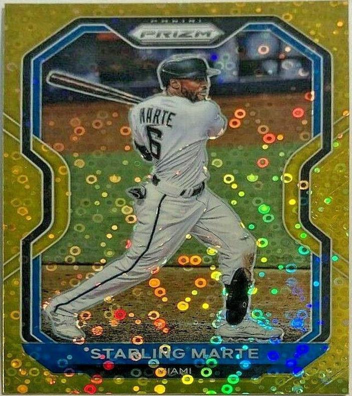 Starling Marte [Gold Prizm] #123