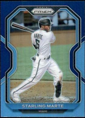 Starling Marte [Navy Blue Carolina Blue] #123