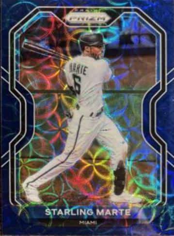 Starling Marte [Navy Blue Kaleidoscope Prizm] #123