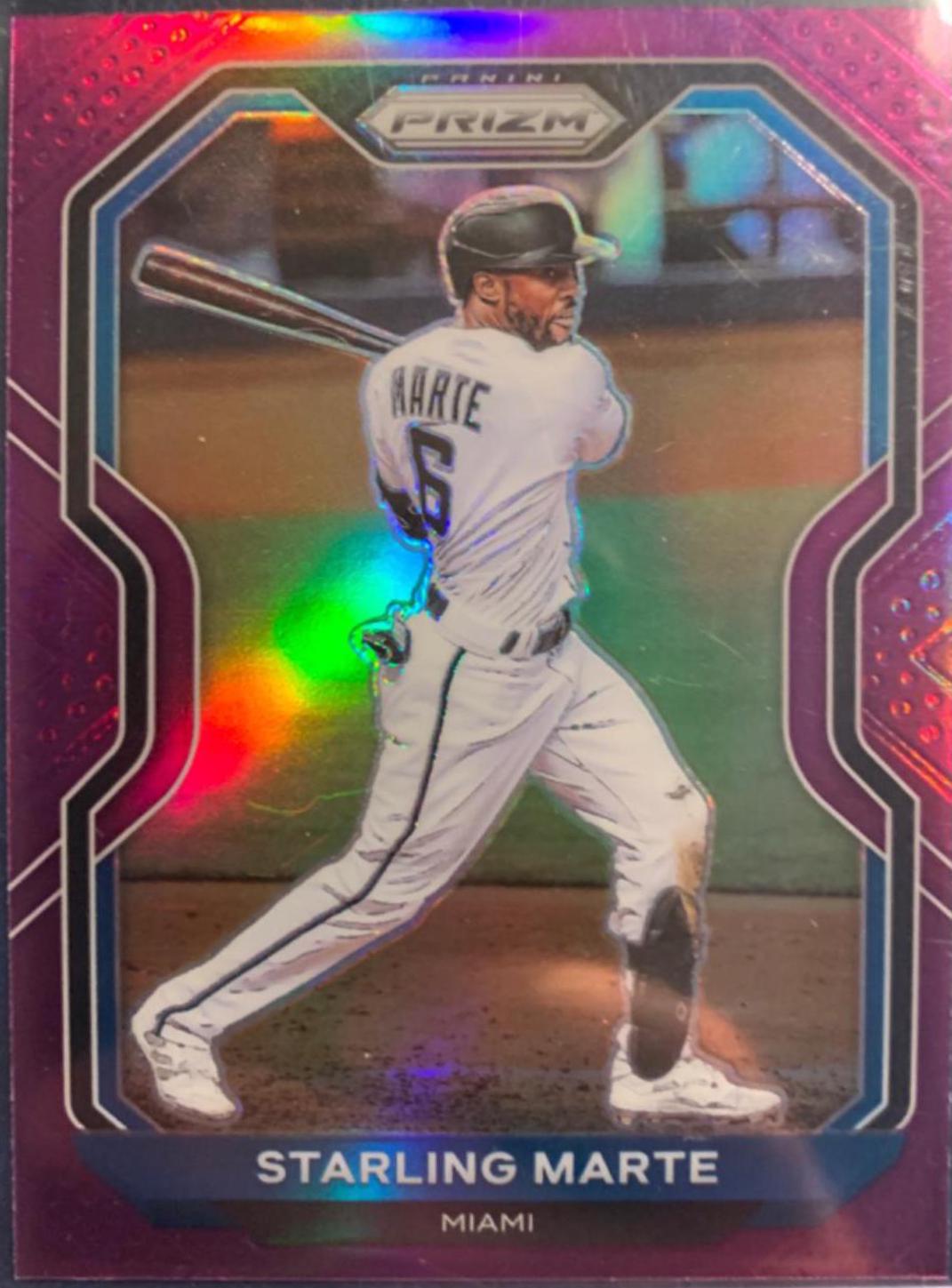 Starling Marte [Pink Prizm] #123