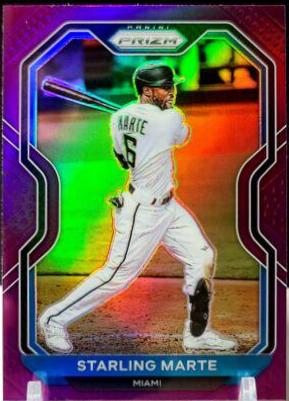 Starling Marte [Purple Prizm] #123
