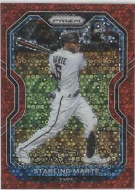 Starling Marte [Red Prizm] #123