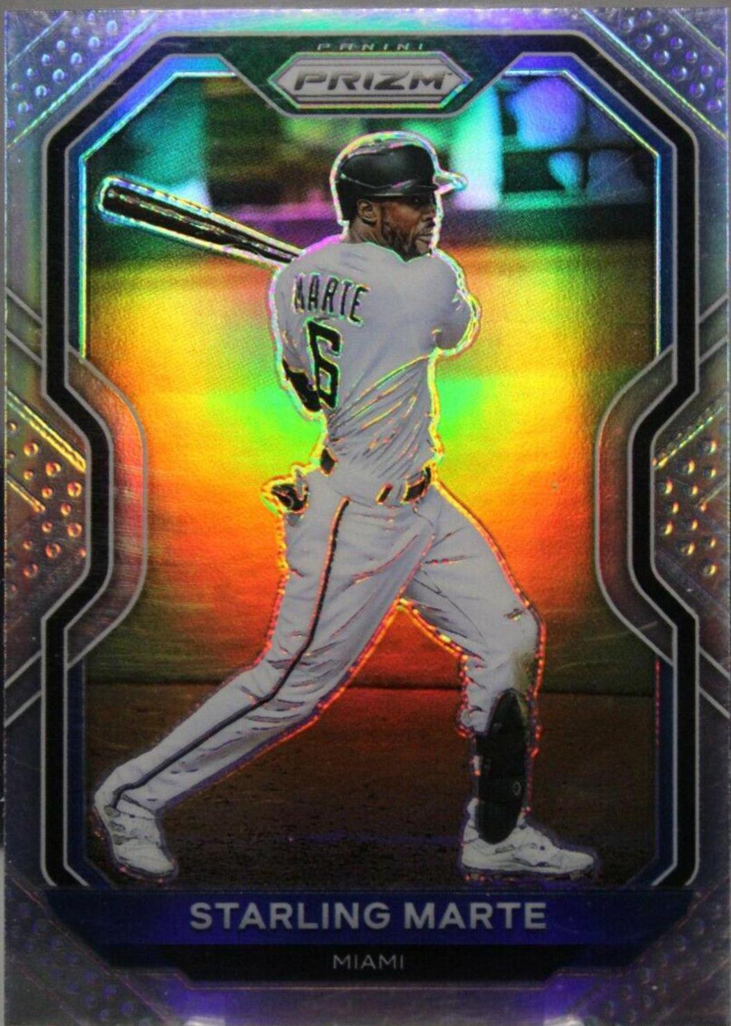 Starling Marte [Silver Prizm] #123