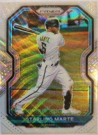 Starling Marte [White Wave Prizm] #123
