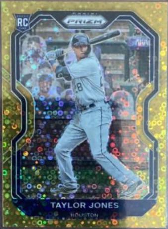 Taylor Jones [Gold Donut Circles Prizm] #184