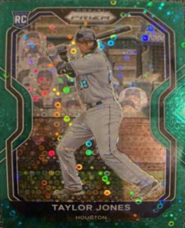 Taylor Jones [Green Donut Circles Prizm] #184