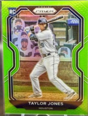Taylor Jones [Lime Green Prizm] #184
