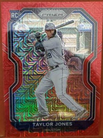 Taylor Jones [Red Mojo Prizm] #184