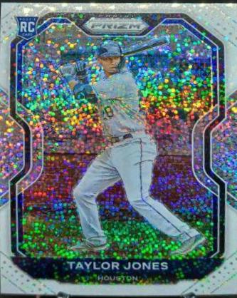 Taylor Jones [White Sparkle Prizm] #184