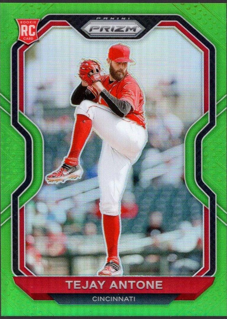Tejay Antone [Lime Green Prizm] #207