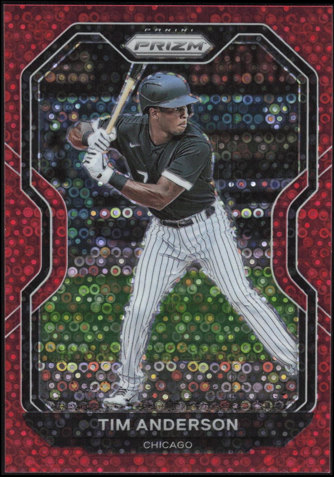 Tim Anderson [Red Donut Circles Prizm] #71