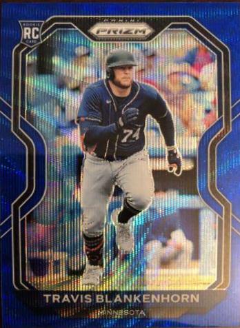 Travis Blankenhorn [Blue Wave Prizm] #122