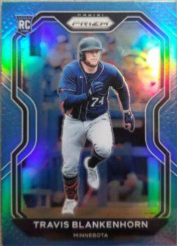 Travis Blankenhorn [Carolina Blue Prizm] #122