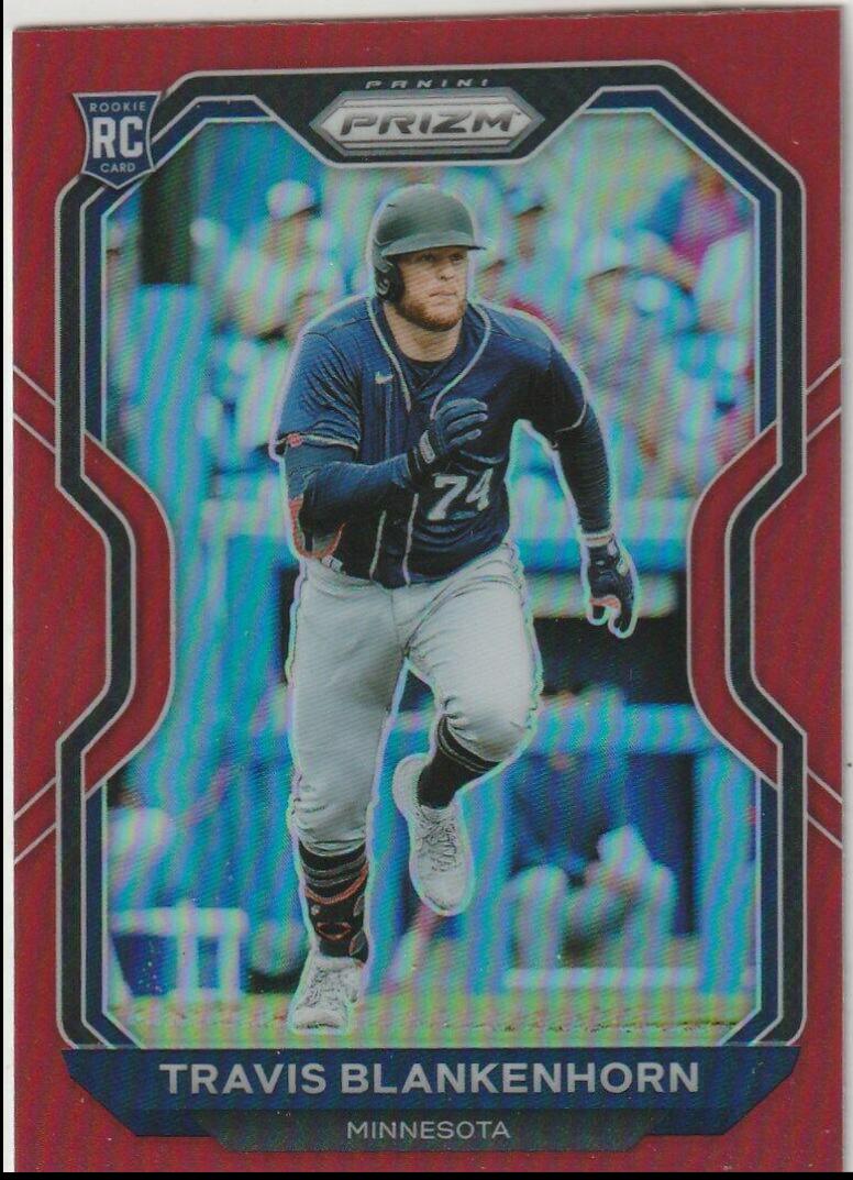 Travis Blankenhorn [Red Prizm] #122